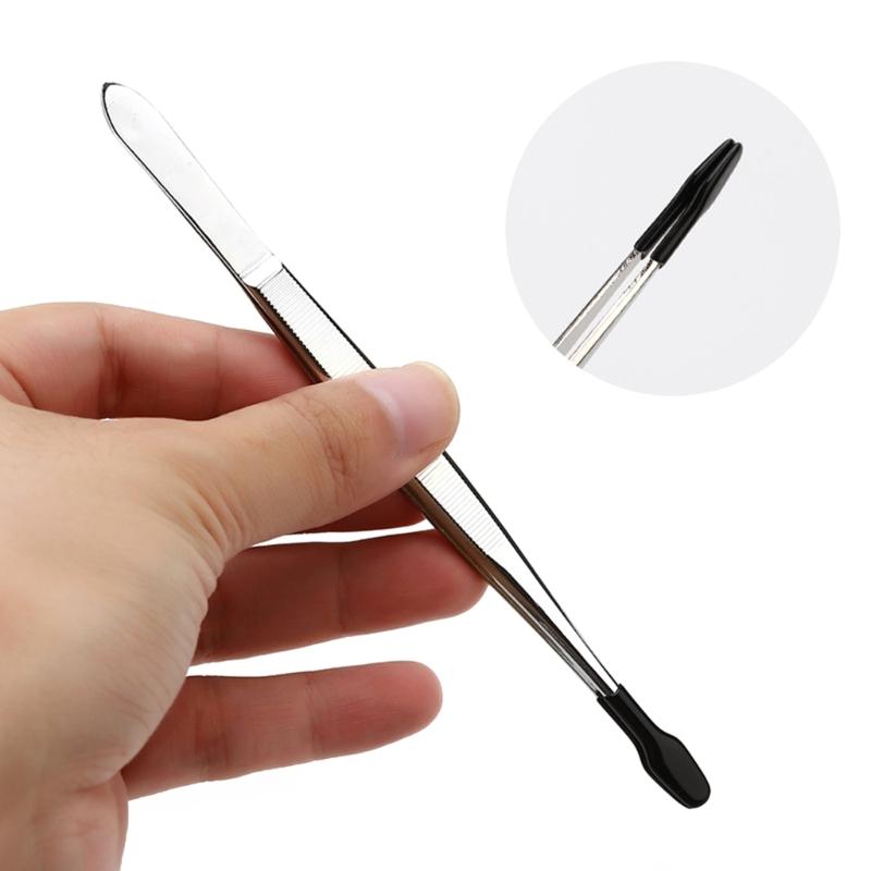 3Pcs Stainless Steel Tweezers Multipurpose Tweezers Sewing Machine Tweezers Forceps Tweezers for Craft Repairing