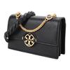Tory Burch Miller Iconic Double T Logo Chain Shoulder Bag Women Shoulder Bag Black 80532-0321