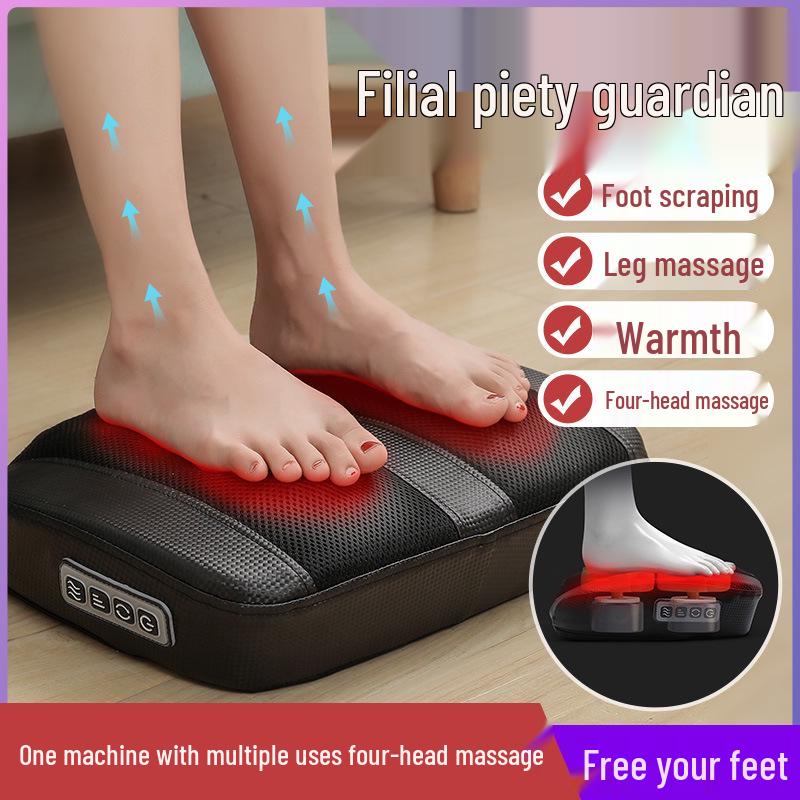 Automatic Calf and Foot Massager with Heat and Kneading