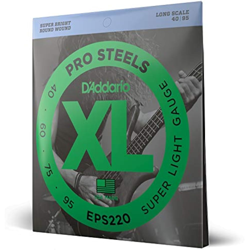 D Addario Daddario Bass String Prosteel Long Scale .040-.095 EPS220 [Domestic Genuine]