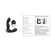 Remote Control Vibrating Prostate Massager Rear Anal Plug Male Masturbator Sex Products