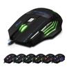 Nova Kabelgebundene Gaming 7200 DPI 7 Programmierbare LED Ergonomische Optische Gaming Langlebig für Gaming und Büro Windows Kompatibel (Schwarz) Maus, Einstellung,