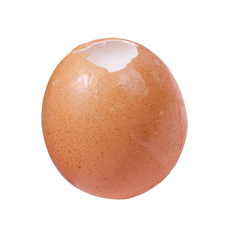 1 Stück Knack-Ei Fidget Spielzeug Realistisches Silikon-Ei Quetschspielzeug Weich Dick Sensorisch Stressabbau Anti-Angst Fidget Ball Spielzeug