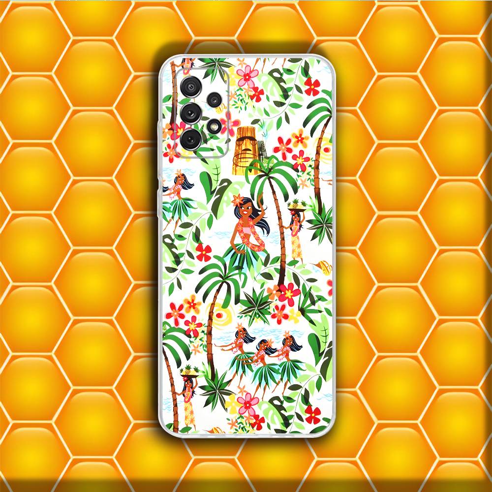 Hinano Tahiti Girl Beach Phone Case Silicone For Samsung S30,23,21,22,20 FE lite,S10,9,PIus Note20ultra Soft Transparent SamsungA30S
