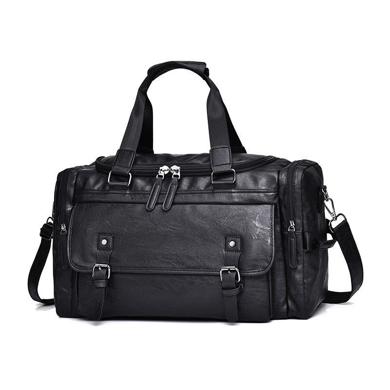 

TS JYL laptop bag,Men Travel Bag Large Business Fitness Crossbody Shoulder Bag 51x15x28cm чёрный