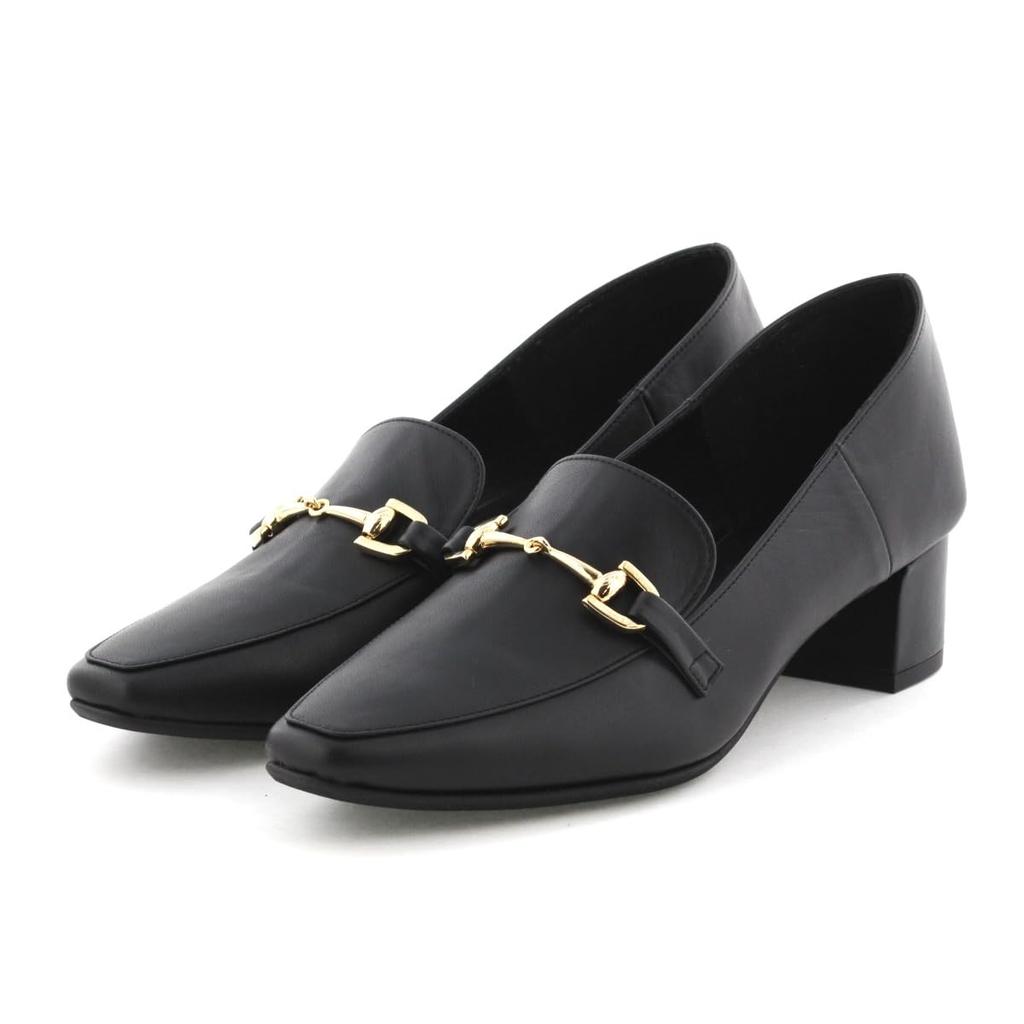 HIMIKO Himiko Heeled Babouche Bit Loafers 641101 Black 225 / / /