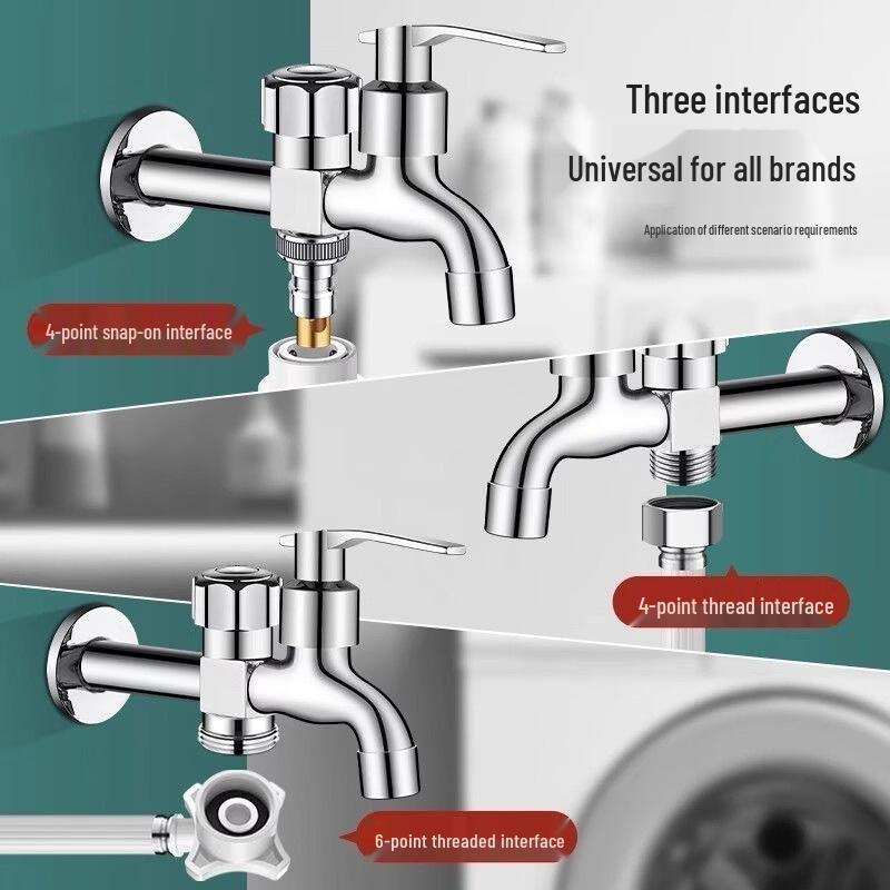 Yuzhuxun HC Kran do pralki z podwójnym wylotem