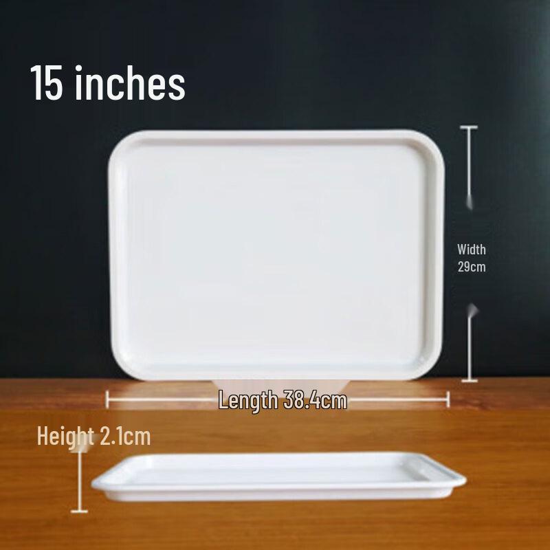 Rechteckiges Melamin Serviertablett