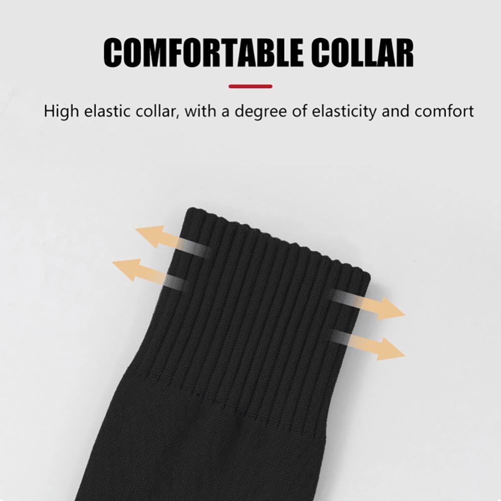 1 Pair Solid Color Sports Sock Sleeves Breathable Cycling Sock Stockings Cover  Outdoor Running