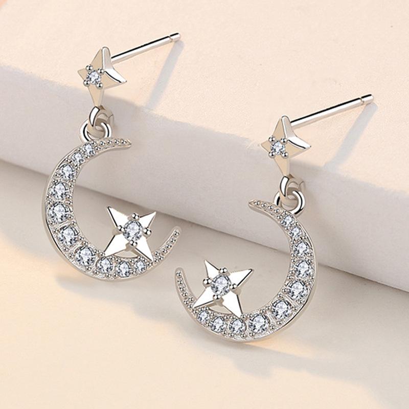 Lindon Kupferlegierung Zirkon Ohrringe Tropfen Ohrringe für Frauen Hochzeit Party Geschenke