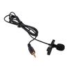 Mini 3.5mm Jack Wired Clip-on Lapel Lavalier Microphone Mic for Mobile Phone