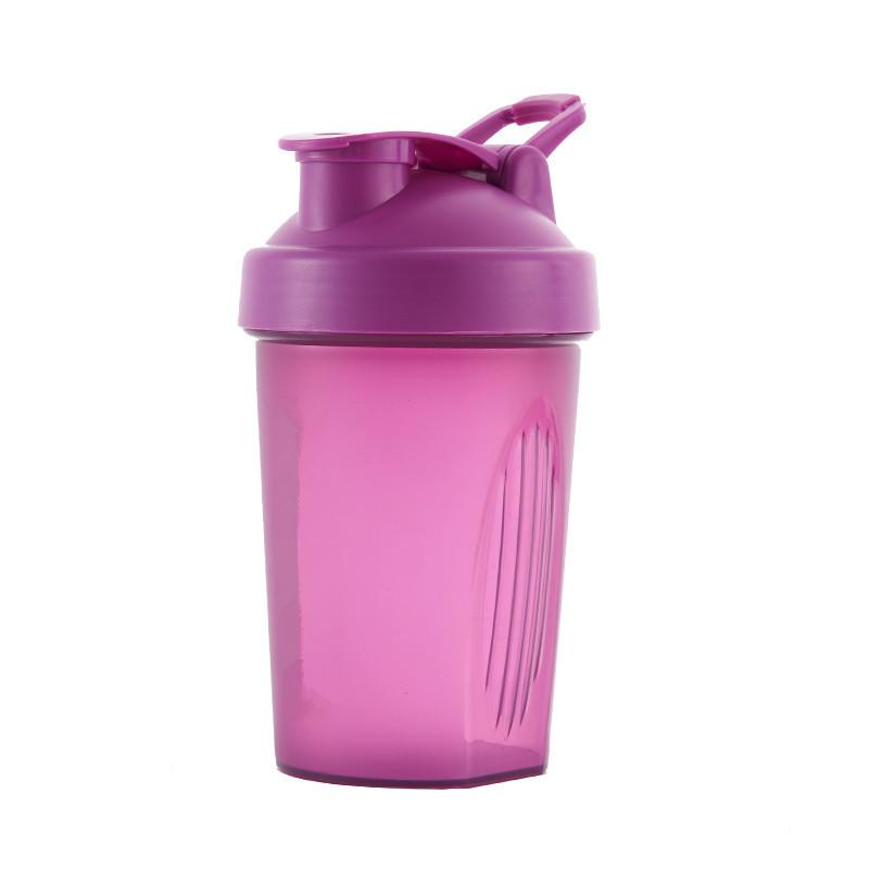 Unisex Shaker Bottle with Scale and Mixing Ball - Ideal for Protein Shakes, Smoothies, and Fitness Drinks