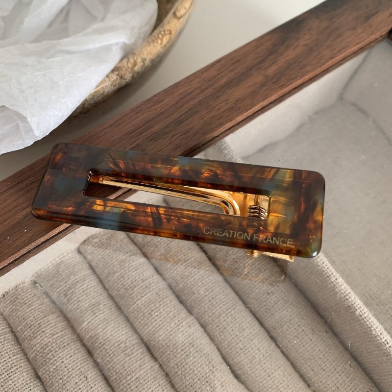 Acetate Duck Clip Hairpin - Elegant Non-Slip Hair Clip for Women, Girls - Stylish Bridal Party Daily Hair Accessory  New