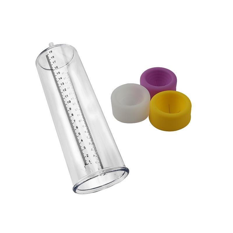 Male Enhancement Device Accessories: Silicone Leather Case & Rubber Suction Ball
