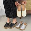 Fashion Summer Women Flats Slippers Casual Mules Shoes Fashion Slingback Sandals 2025 New Woman Walking Cozy Slides Sandalias De Mujer