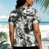 Women's Short Sleeve T-Shirt Tie Dye Basic, Soft Cotton, Simply Stylish for Daily, Vacation & Shopping