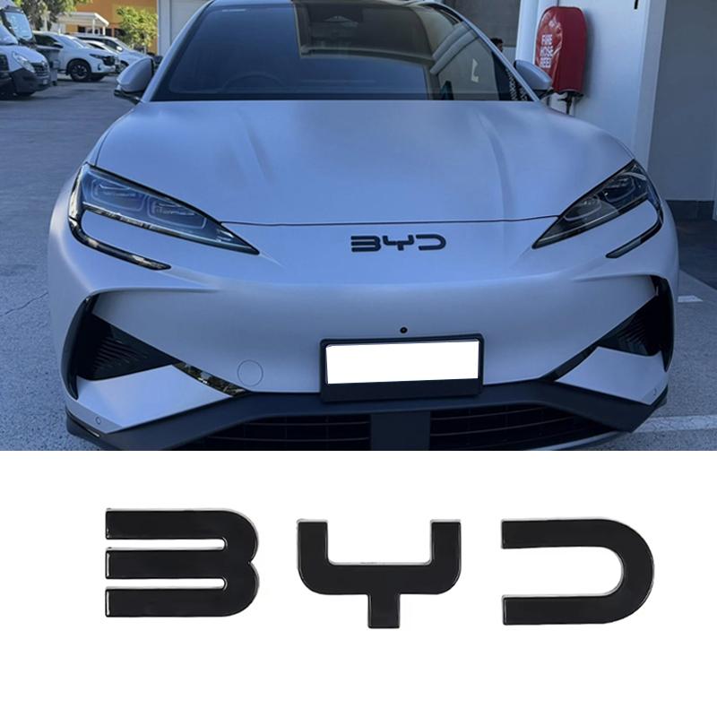 

For BYD SEALION 7 Black Warrior car logo sticker Black Warrior Rear Badge Modification Covering Styles Car Badge