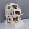 Dekoratives Riesenrad-Design Fotohalter für 12 Fotos Mit leicht austauschbarem drehendem Bilderrahmen Geschenk
