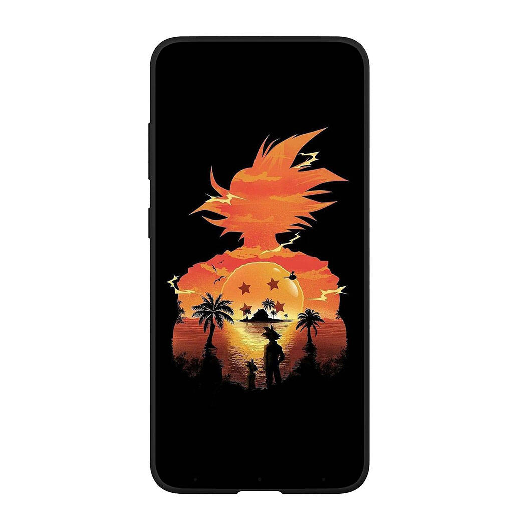 Phone Case for iPhone 17 16 15 Plus Xiaomi Poco F8 F7 X7 X6 M8 C85 C75 C71 Redmi Note 14 12 11 13 Pro Max 14C 13C 15C Cartoon Dragon Ball Z Goku Cover