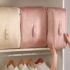 Quilt Down Coat Storage Bag With Zipper Easy Carrying Items Storage Box For Bedroom Closet