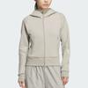 adidas Fos Future Style Knit Casual Sports Hooded Loose Zip Long Sleeve Jacket Women Jackets KC2715
