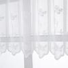Romantics Florals Lace Curtains for Bedroom and Living Room Sheer Curtains Light Filtering Panels Beautiful and Delicate