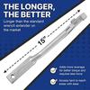 Wrench Extender Adaptor Extension Bar Tool With Small Universal Square Hole Allen And Socket Universal Torque Spanner Extension