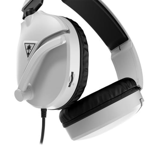[APEX ALGS Sponsored] TURTLE BEACH Recon 70 X 2024 Gaming Headset, White, Ultra-Lightweight (230g), Multi-Platform, Wired Headphones with Mic, 3.5mm H
