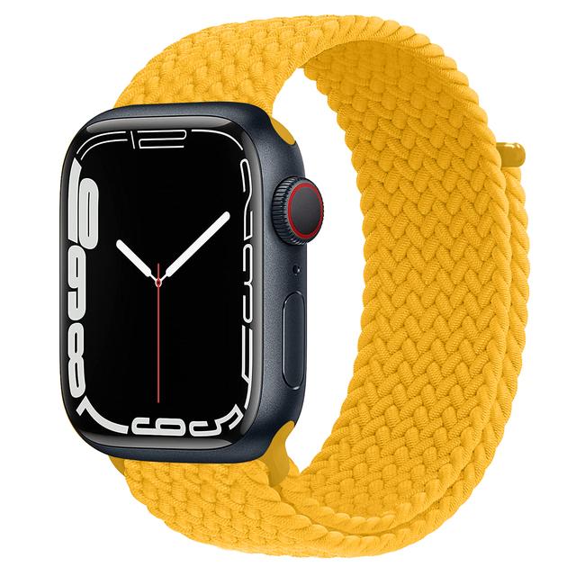 Band For Apple watch strap 44mm 40mm 45mm 41mm 42mm ultra 49mm correa Braided Solo Loop bracelet Apple watch series 7 3 5 se 6 8