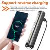 Luz Multifuncional para Ciclismo com Display e Carregamento USB para Atividades ao Ar Livre