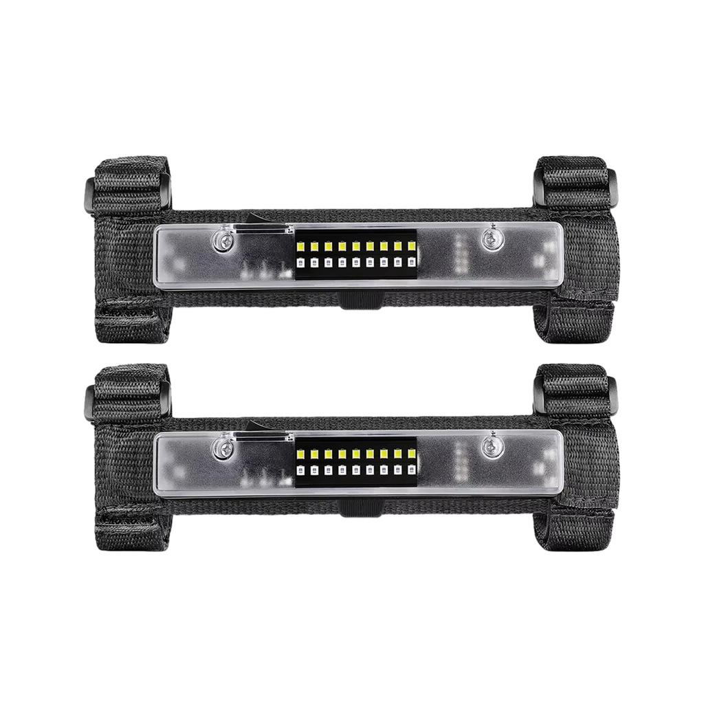 ATV Accessories Roll Bar Cage Mount Dome Lamp UTV Interior Dome Light with Switches Bi Color LED Lights Easy Installation
