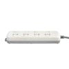 BULL 4-Outlet Power Strip with Individual Switches