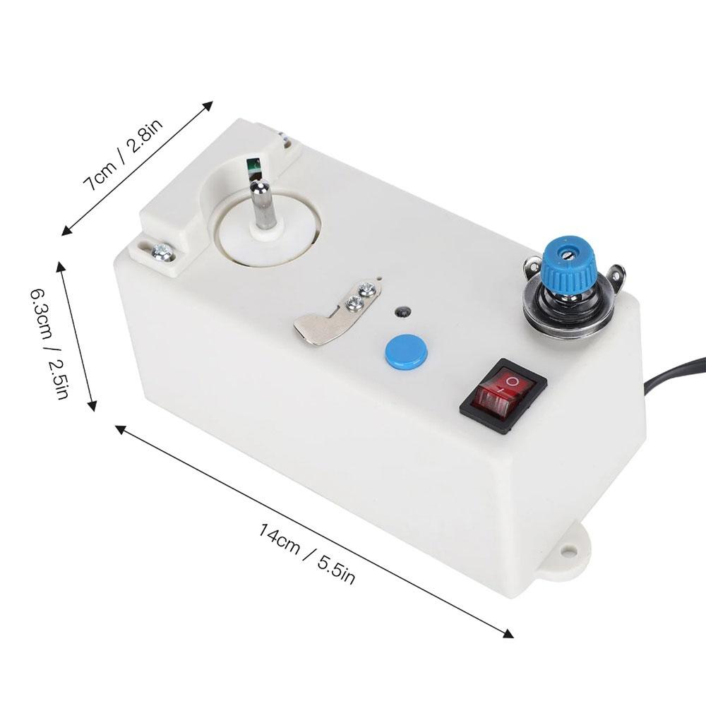 Electronic Bobbin Winder Automatic Bobbin Winder Sewing Projects Adjustable Thread Tension Compact Size High Speed Winding