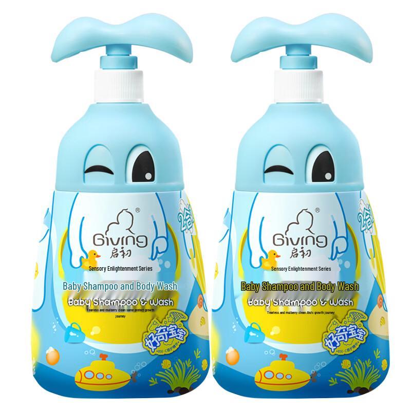Giving Baby Hair & Body Wash Duo Pack