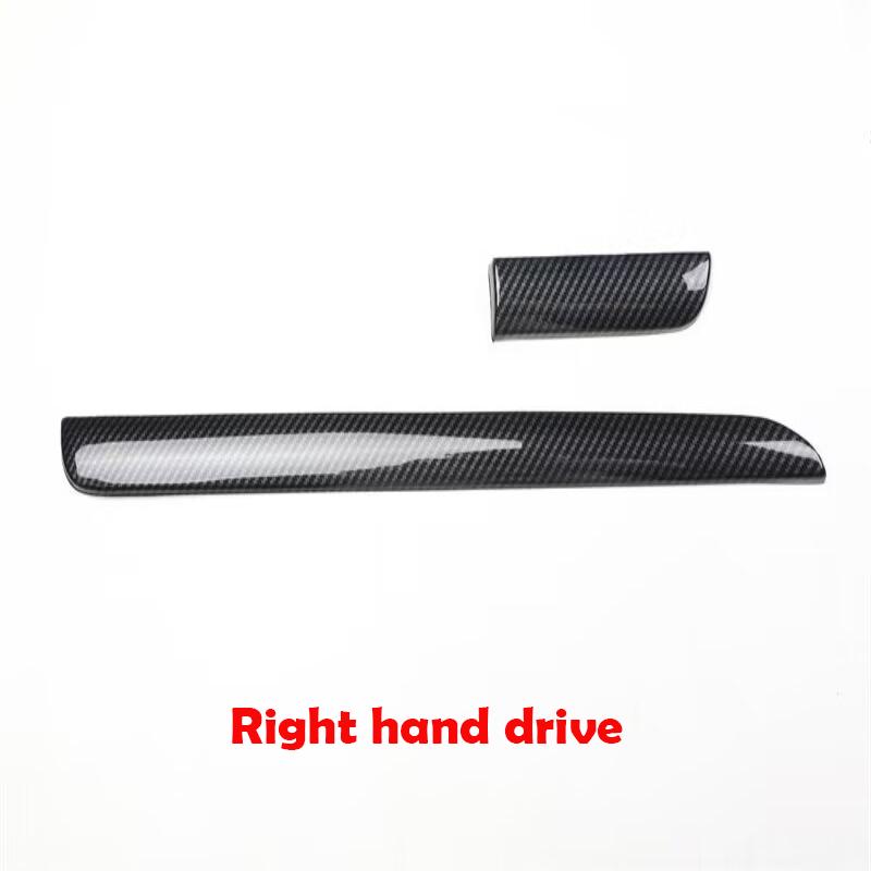 LHD RHD For Subaru WRX STI XV 2014- ABS carbonfiber Interior Accessories door handle window switch AT Gear Shift Box Panel