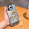 Manga C-Cells at Work Phone Case For iPhone17,16,15,14,13,12,11 Plus,Pro Max Candy Silver Plated Inside Cover