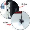 For Toyota Land Cruiser Prado FJ150 150 2010-2026 Aluminum alloy Car Rear Door Radio Antenna Bracket Base Car Accessories