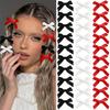 Ballet Style 4cm Bow Duckbill Hair Clip - Sweet Ribbon Hair Accessory