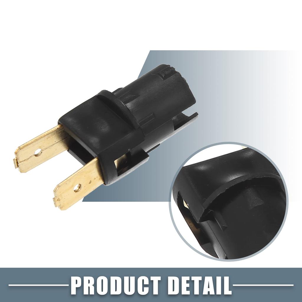 ABSOPRO Sidoblinkerslampa Sockelhållare Passar 161949111 161-949-111 161945367 Volkswagen Kompatibel Corrado 1990-1994 2-pack