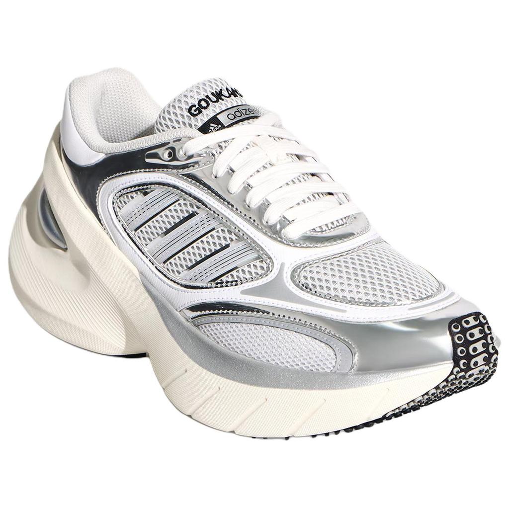 adidas Adizero Goukana Comfortable Fitting Running Shoes Unisex Shoes White Silver KJ5376
