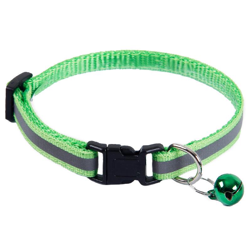 Reflective Cat & Dog Collar with Luminous Bell