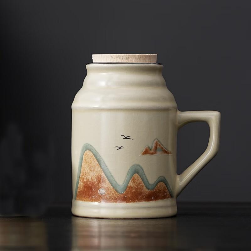 Ru Kiln Ceramic Warm Teapot