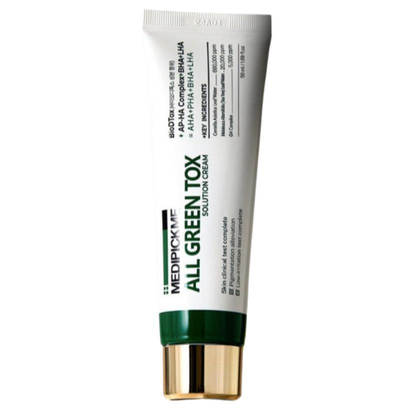 Medipickme Cica All Green Tox Solution 50ml Calming Repair Serum 50ml