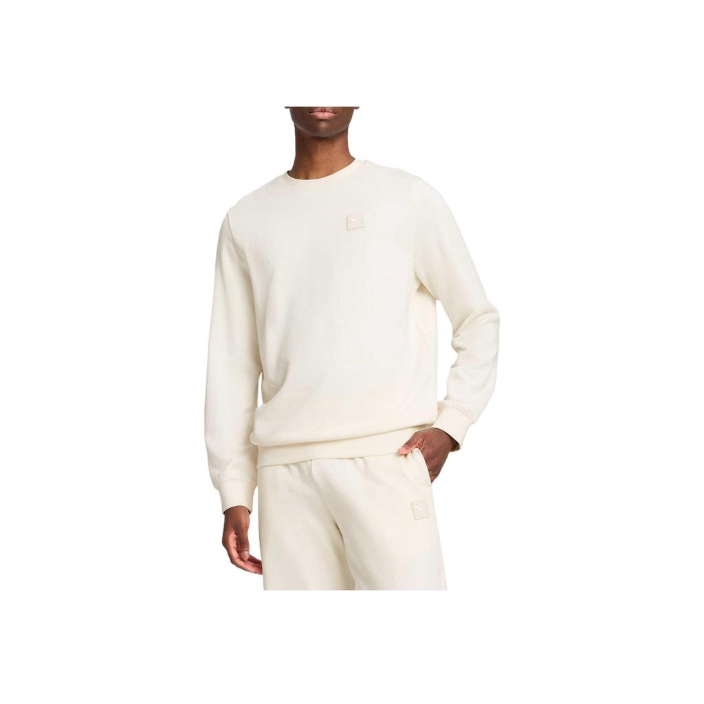 Puma Windproof Warm Crew Neck Pullover Long Sleeve Sweatshirt Men sweatshirt Off-White 688924-99