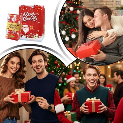 2025 Merry Christmas Surprise Gift Boxes With Poping Money-making Potential Folding Poping Cash Boxes For Christmas