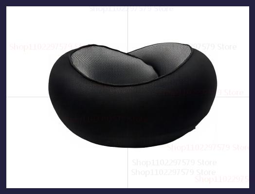 Travel Neck Pillow Memory Foam U-shaped Pillow Snail Style Travel Neck Support Portable Adjustable Soft Noon Break Sleep Pillows