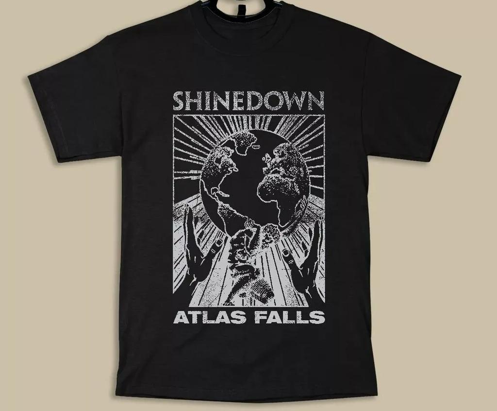 Vintage Style Shinedown American Rock Band Atlas Falls Unisex T-Shirt