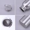 Stainless Steel Water Bottle 1 Liter Drink Bottle for Sport Outdoor Camping Hiking Gym Kettle 500 750 1000ml Water Bottles