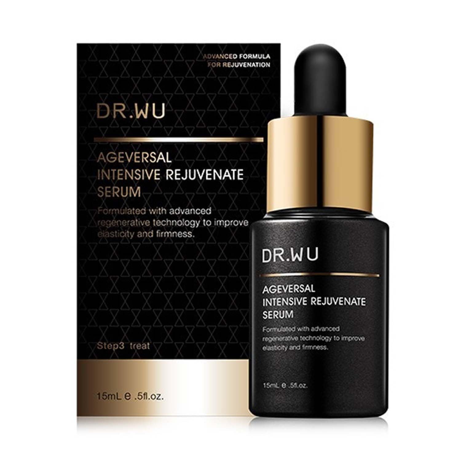 

DR.WU Ageversal Intensive Rejuvenate Serum 15mL Exosome Peptide Serum Anti-aging care for sensitive skin, moisturizing, firming, radiant skin,