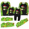 Christmas Prints Family Matching Long Sleeve Tops+Pants Set Family Matching Sets
